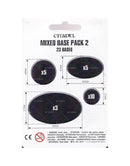 games workshop citadel mixed base pack 2