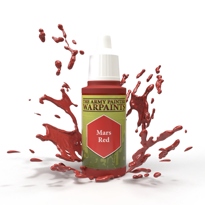 army painter mars red acrylic paint