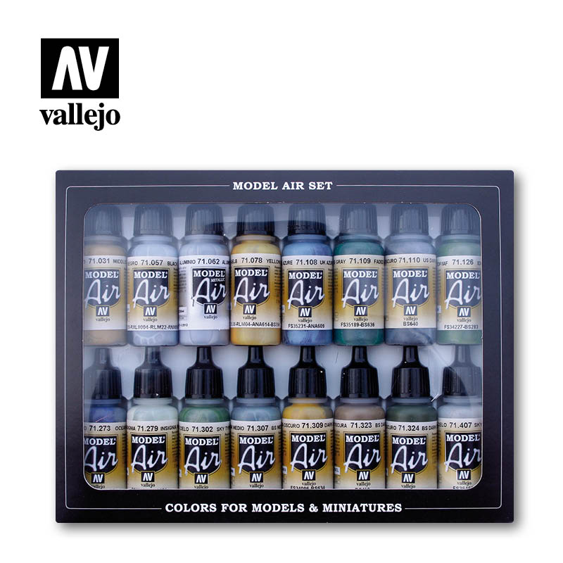 vallejo av vallejo model air set  wwii british aircraft colours raffaa