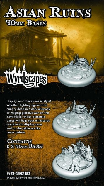 Wyrdscapes: Asian Ruins Bases