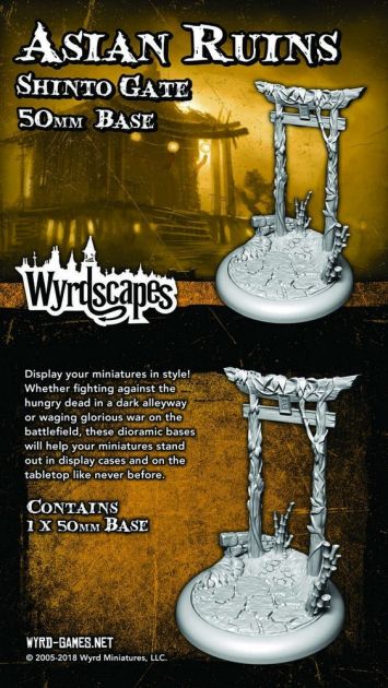 Wyrdscapes: Asian Ruins Bases