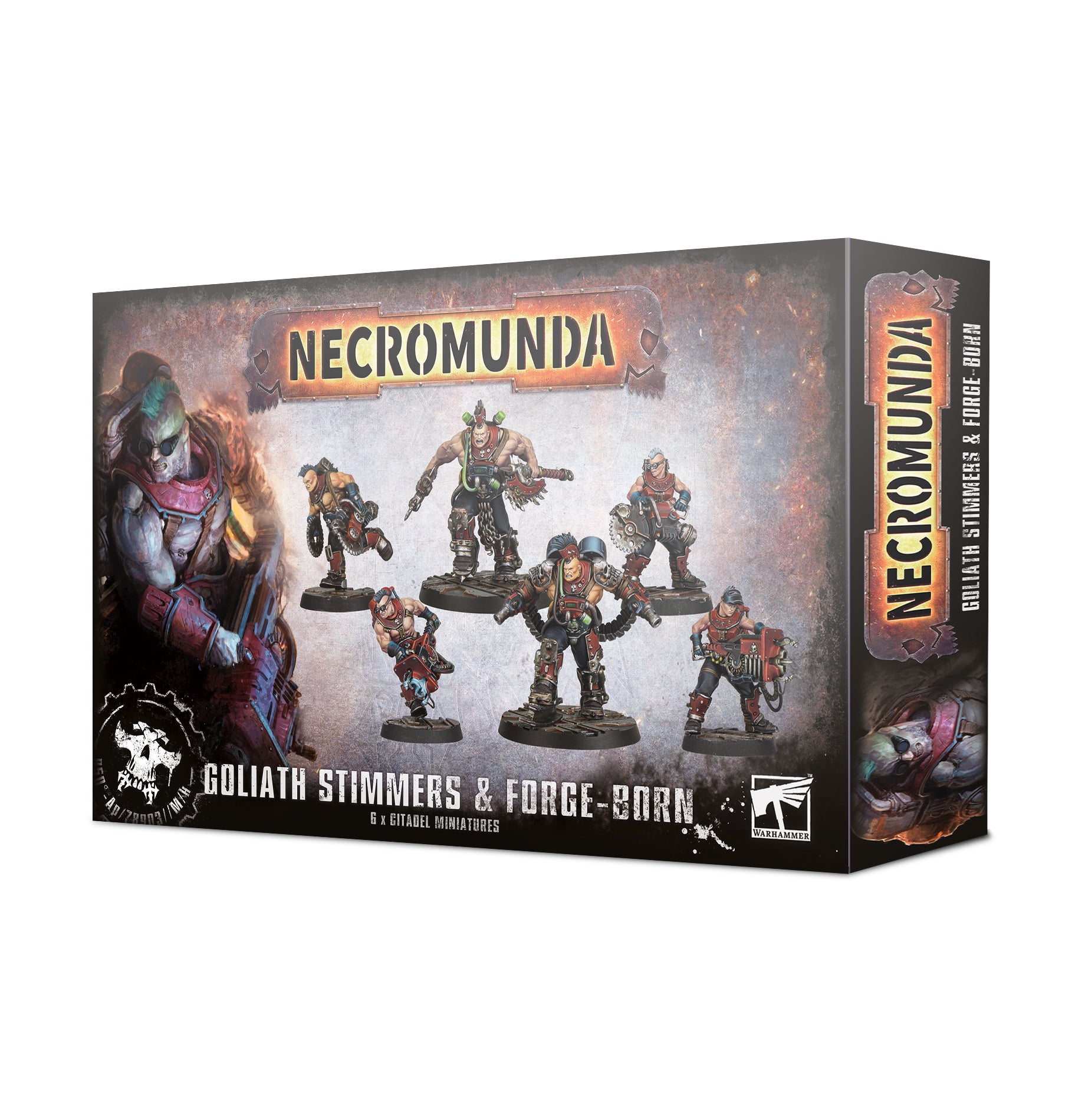 games workshop necromunda goliath stimmers  forgeborn