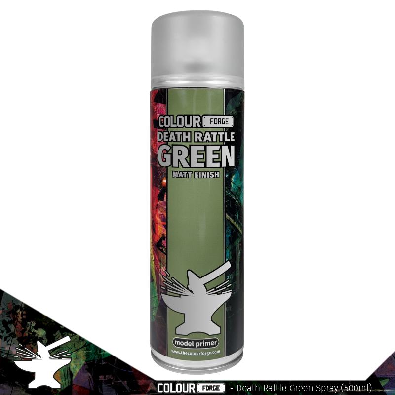 Colour Forge - Death Rattle Green Spray (500ml)