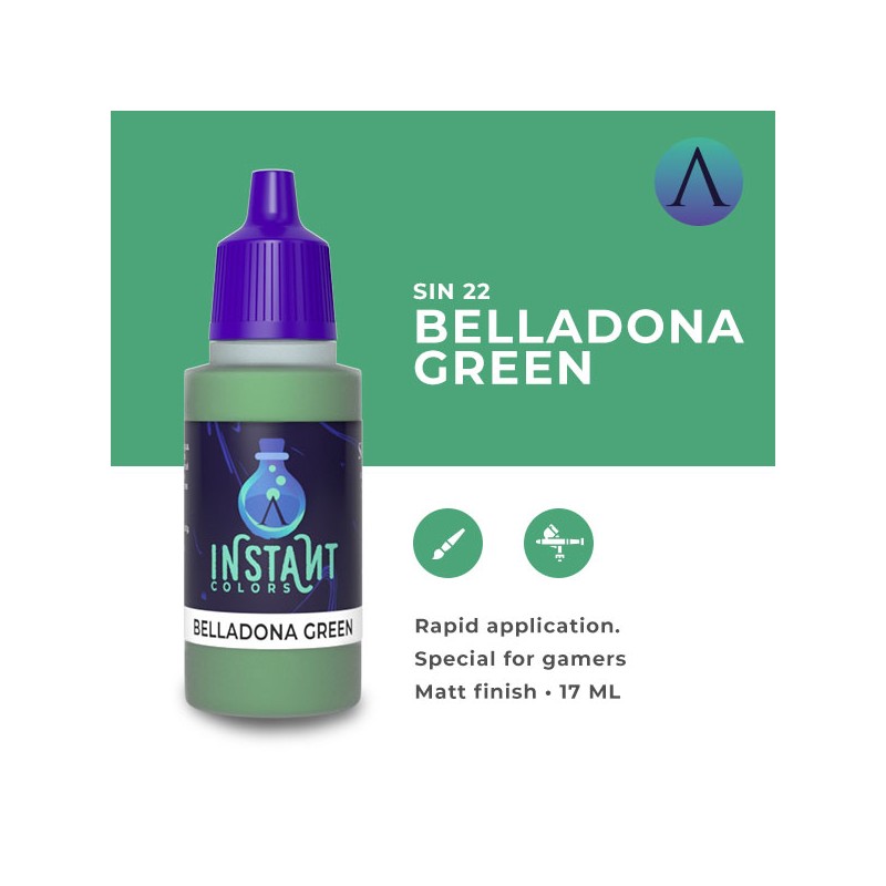 Instant Colour - Belladonna Green