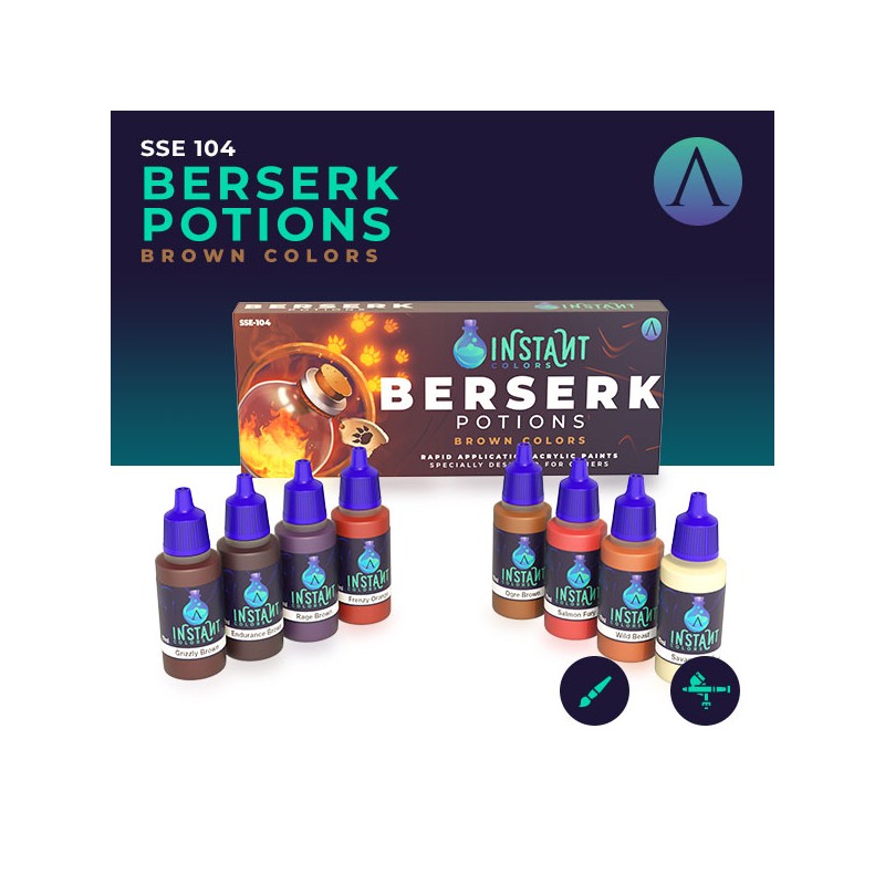 Instant Colour: Berserk Potions (8 paint set)