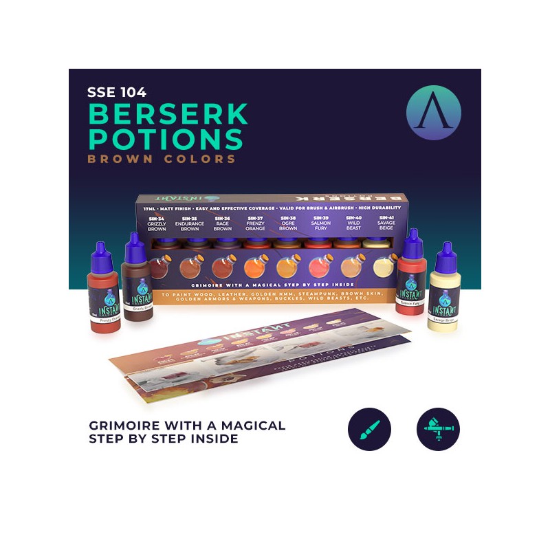 Instant Colour: Berserk Potions (8 paint set)