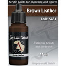 Scale75 brown leather