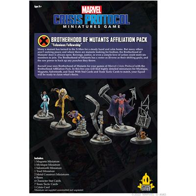 Marvel Crisis Protocol: Brotherhood of Mutants Affiliation Pack