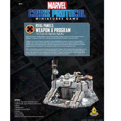 Marvel Crisis Protocol: Weapon X Program