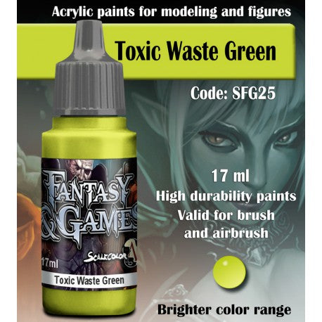 Scale75 toxic waste green