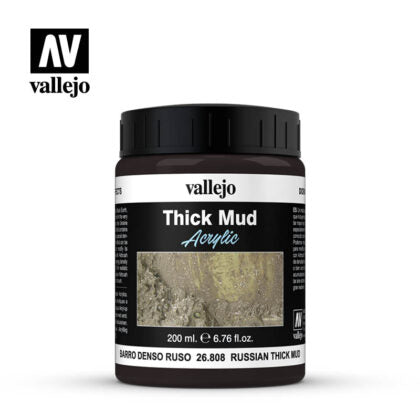 vallejo vallejo weathering effects 200ml  russian thick mud
