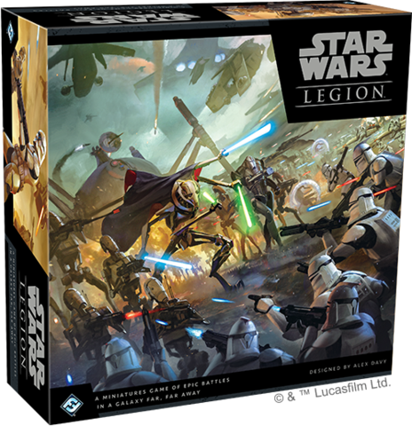 Star Wars Legion clone wars core set