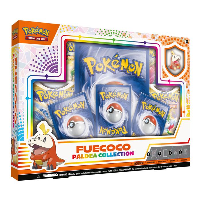 Pokemon Paldea Collection - (Quaxly / Fuecoco / Sprigatito)