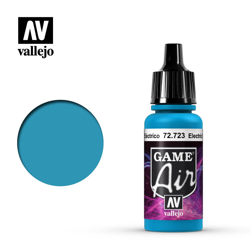 vallejo game air  electric blue