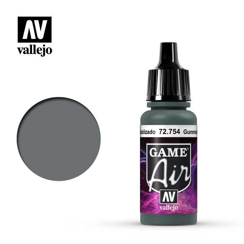 vallejo game air  gunmetal