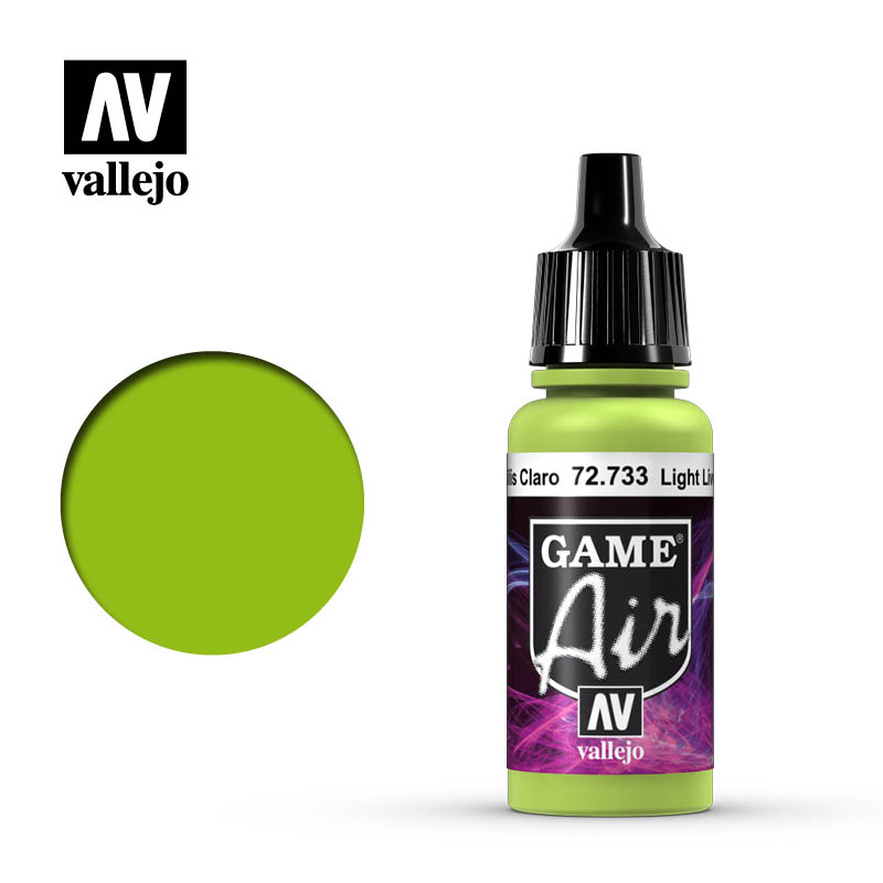 vallejo game air  light livery green