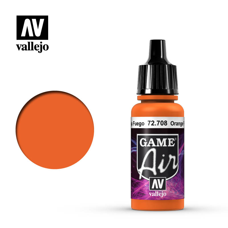 vallejo game air  orange fire