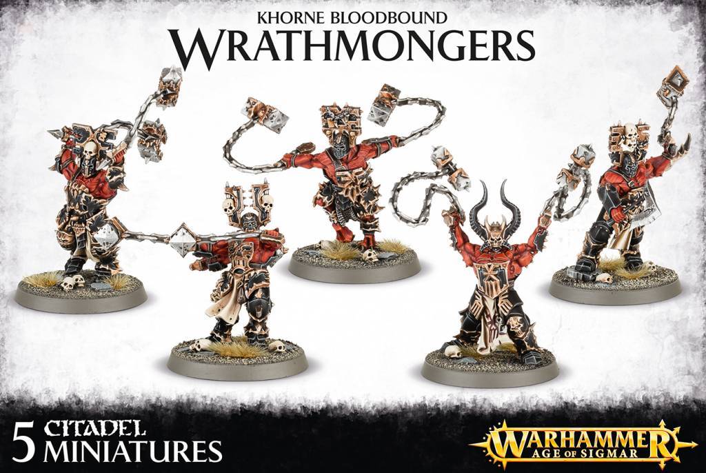 games workshop khorne bloodbound wrathmongers