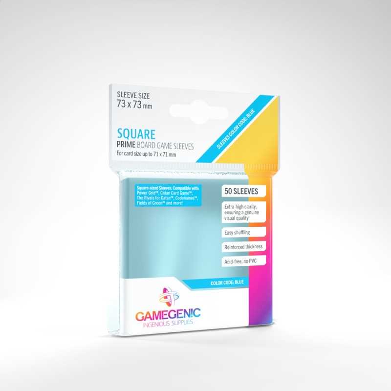 gamegenic prime square sized sleeves 73 x 73 mm