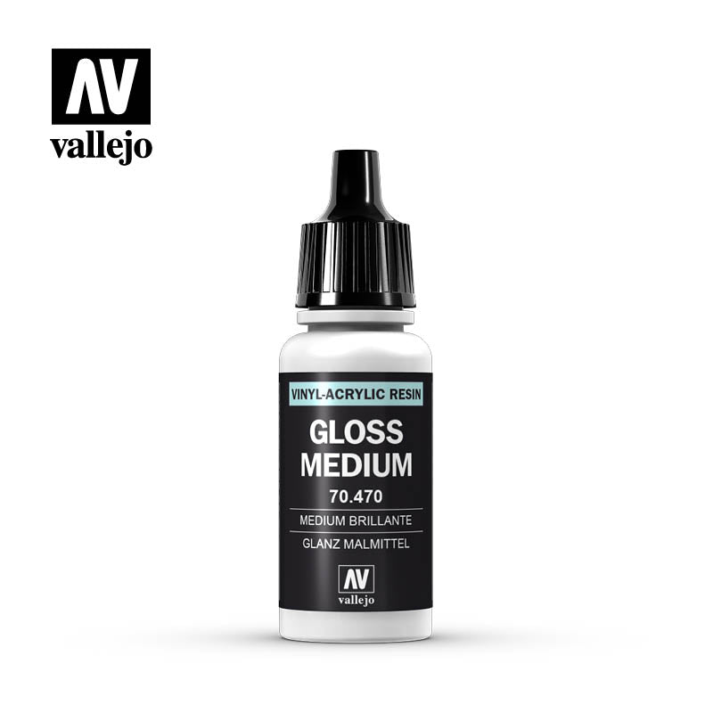 vallejo glossy medium