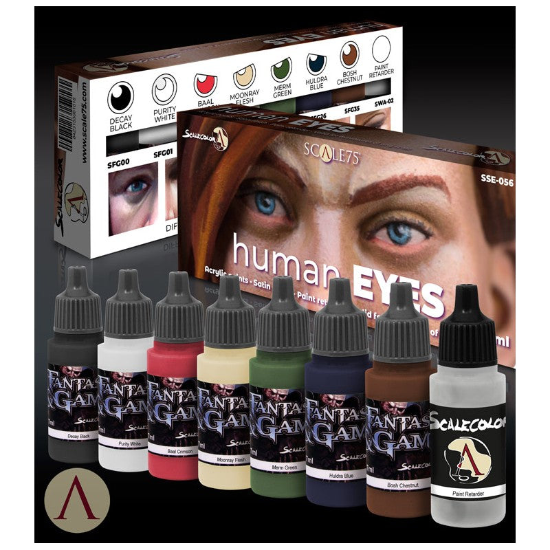 Scale Color: Human Eyes