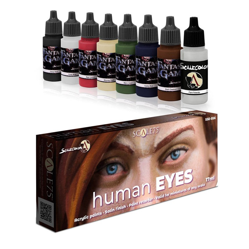 Scale Color: Human Eyes