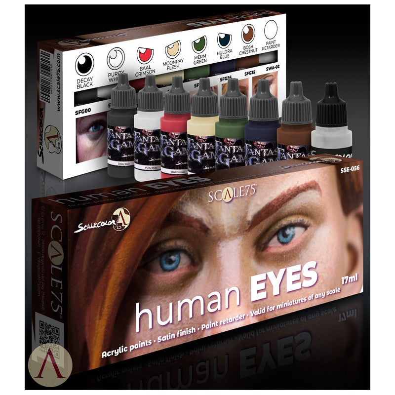 Scale Color: Human Eyes
