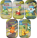 Pokemon Paldea Friends Mini Tin - (Sprigatito / Fuecoco / Quaxly / Pawmi / Pikachu )