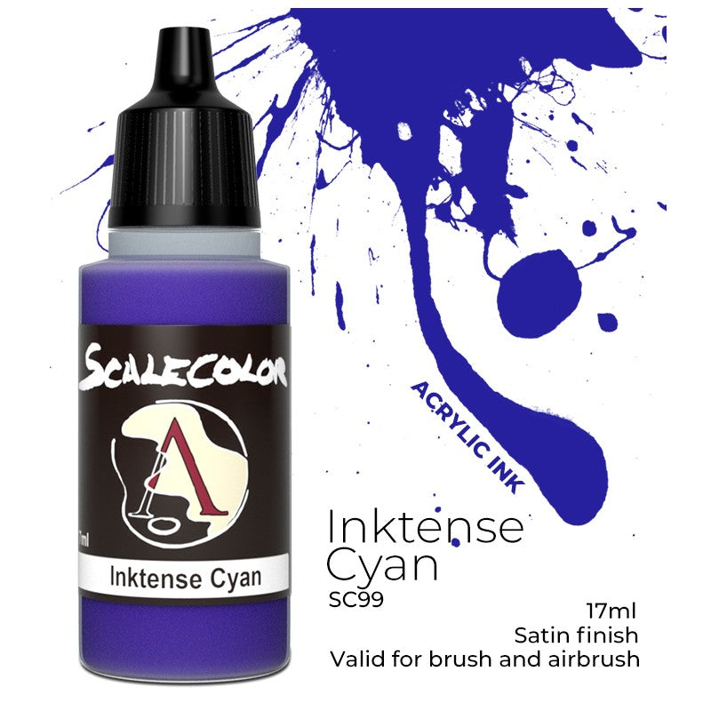 Scale75 inktense cyan