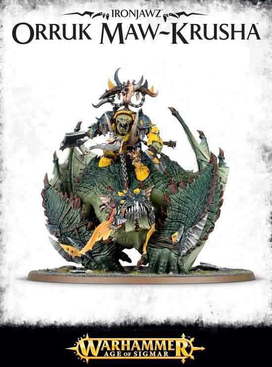 games workshop ironjawz orruk mawkrusha