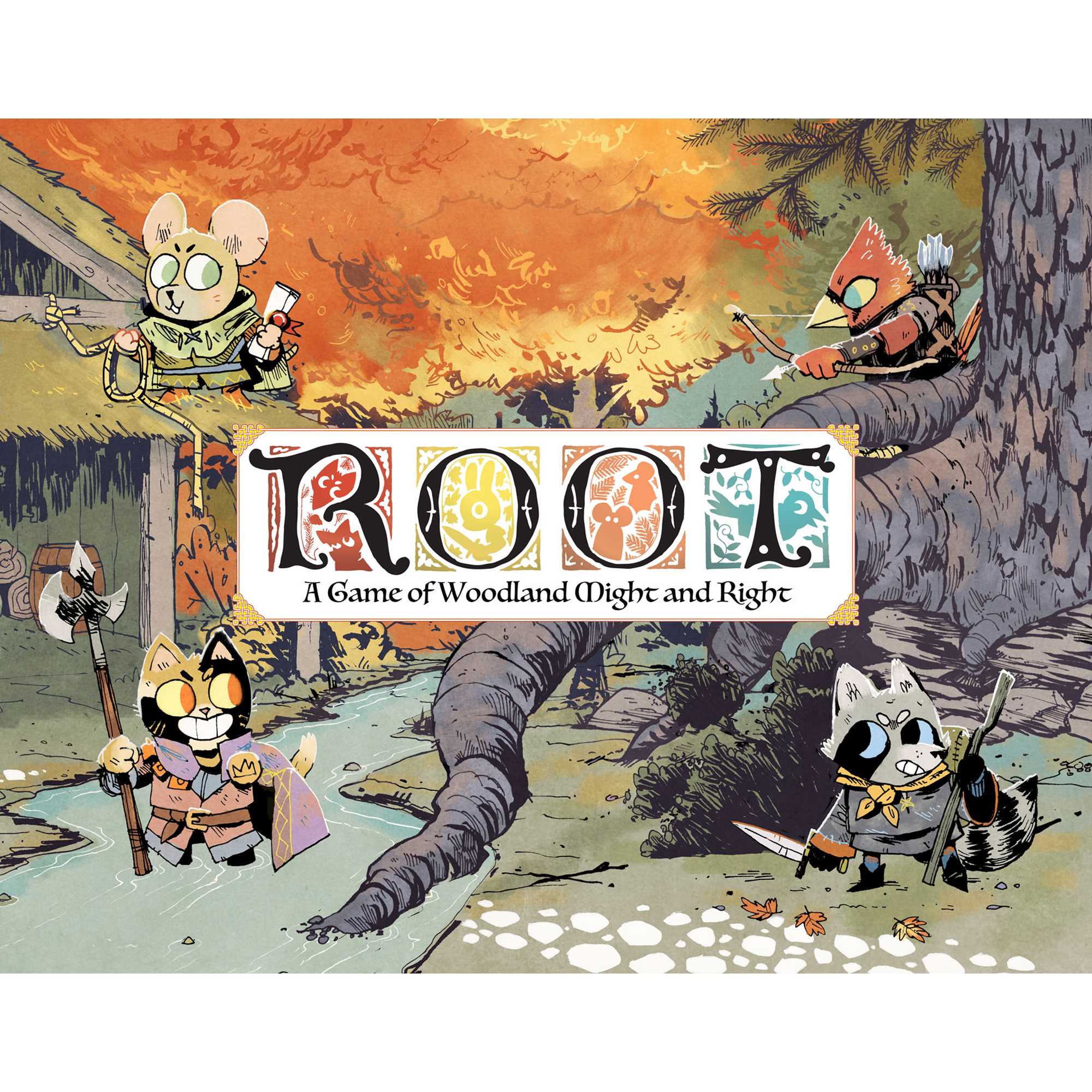 root a game of woodland might  right