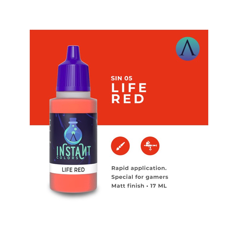 Instant Colour - Life Red