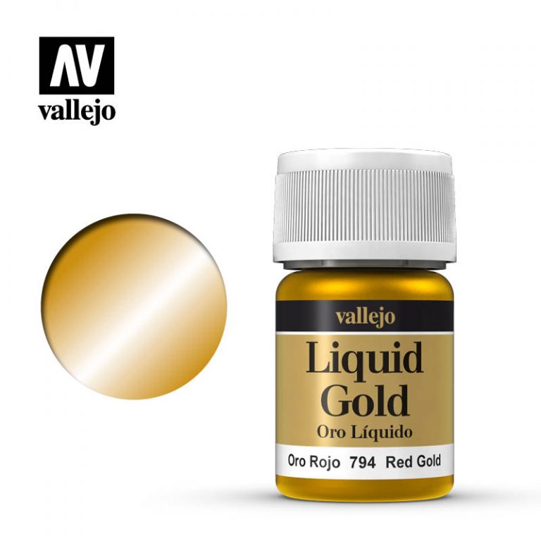 vallejo red gold
