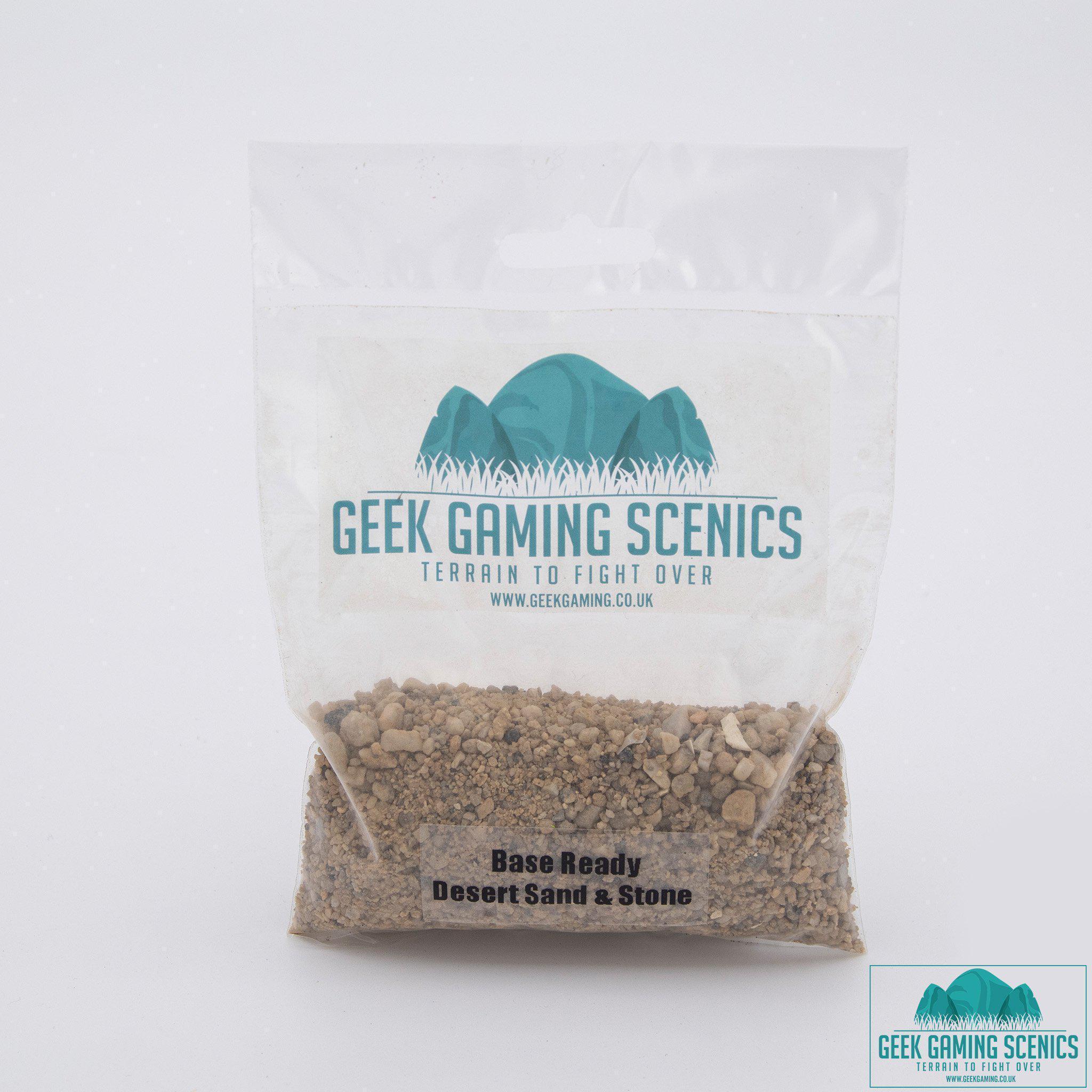 Lukes Aps Basing Ready Desert Sand And Stone-Ground Coverage-Geek Gaming