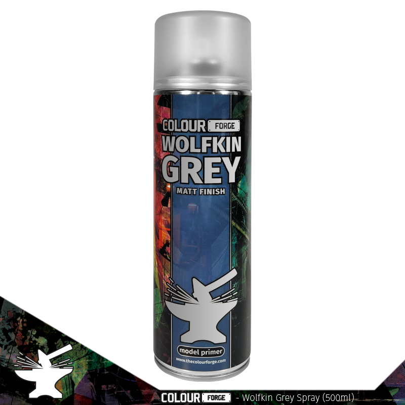 Colour Forge - Wolfkin Grey Spray (500ml)