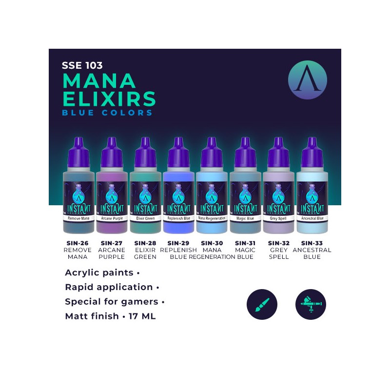 Instant Colour: Mana Elixirs (8 paint set)