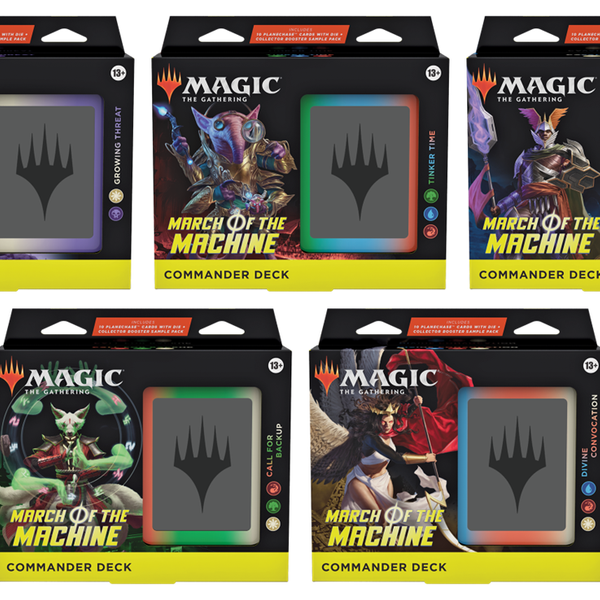 mtg mom commander deck MTG: March Of The Machine Commander Decks