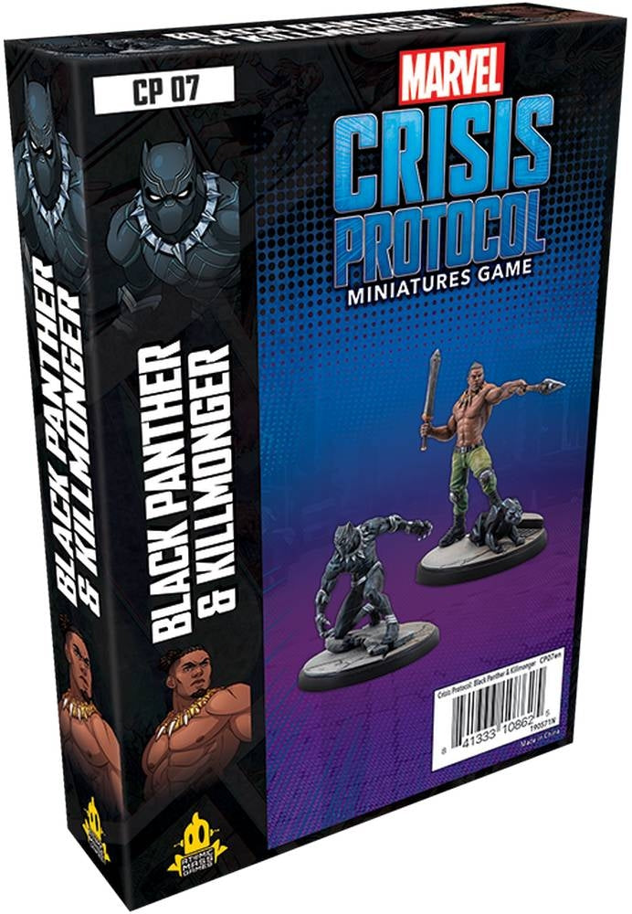 Marvel Crisis Protocol marvel crisis protocol black panther and killmonger