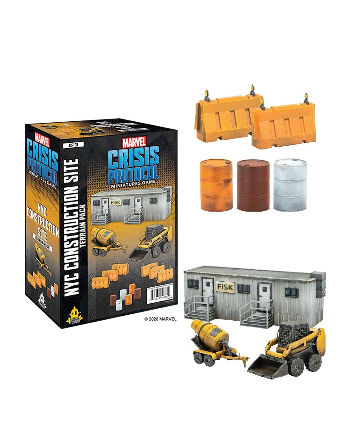 Marvel Crisis Protocol NYC Construction Site Terrain