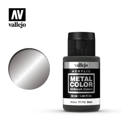 vallejo metal color  steel 32ml