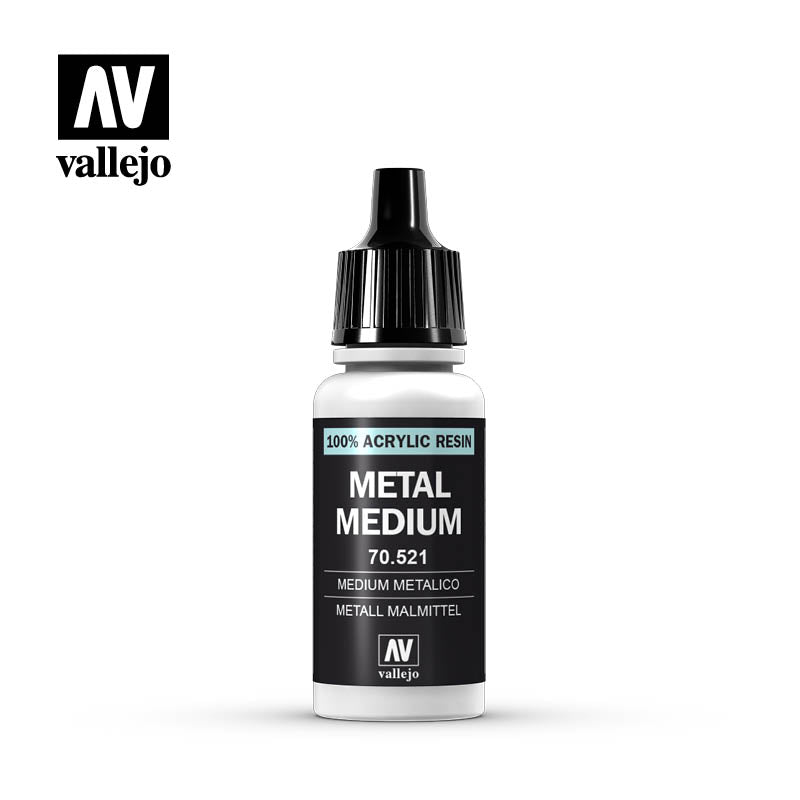 vallejo metal medium