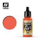 vallejo model air  fluorescent red