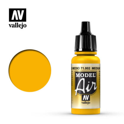 vallejo model air  yellow