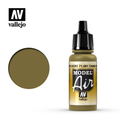 vallejo model air  tank dark yellow 1943