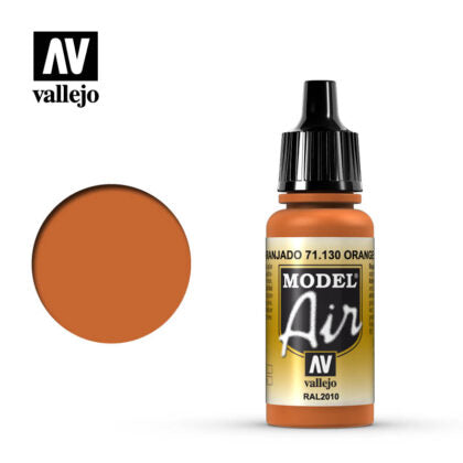 vallejo model air  orange rust