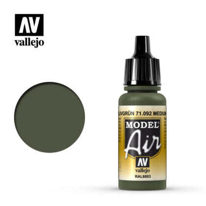 vallejo model air  medium green