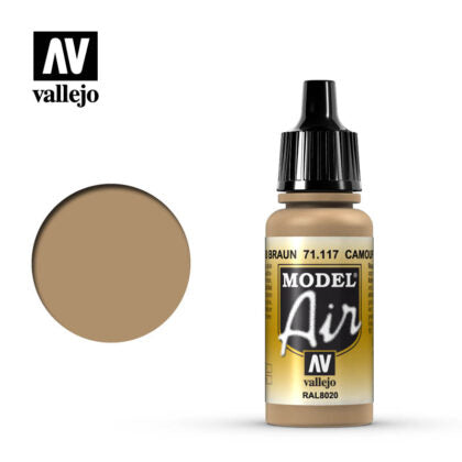 vallejo model air  cam brown