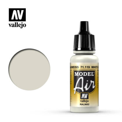 vallejo model air  white grey
