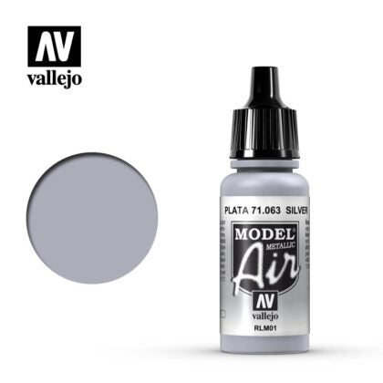 vallejo model air  silver