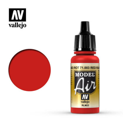 vallejo model air  scarlet red